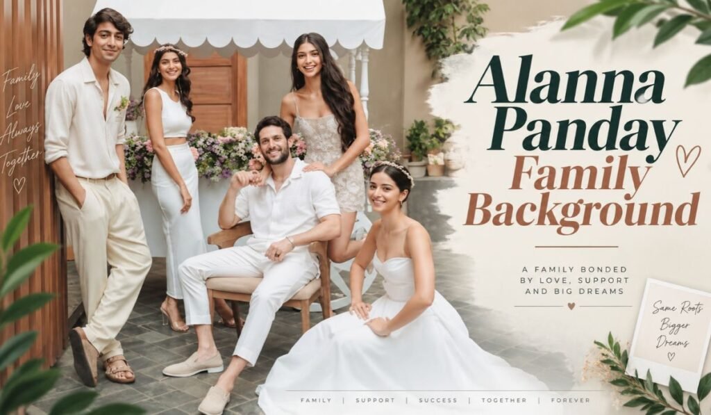 Alanna Panday Family Background